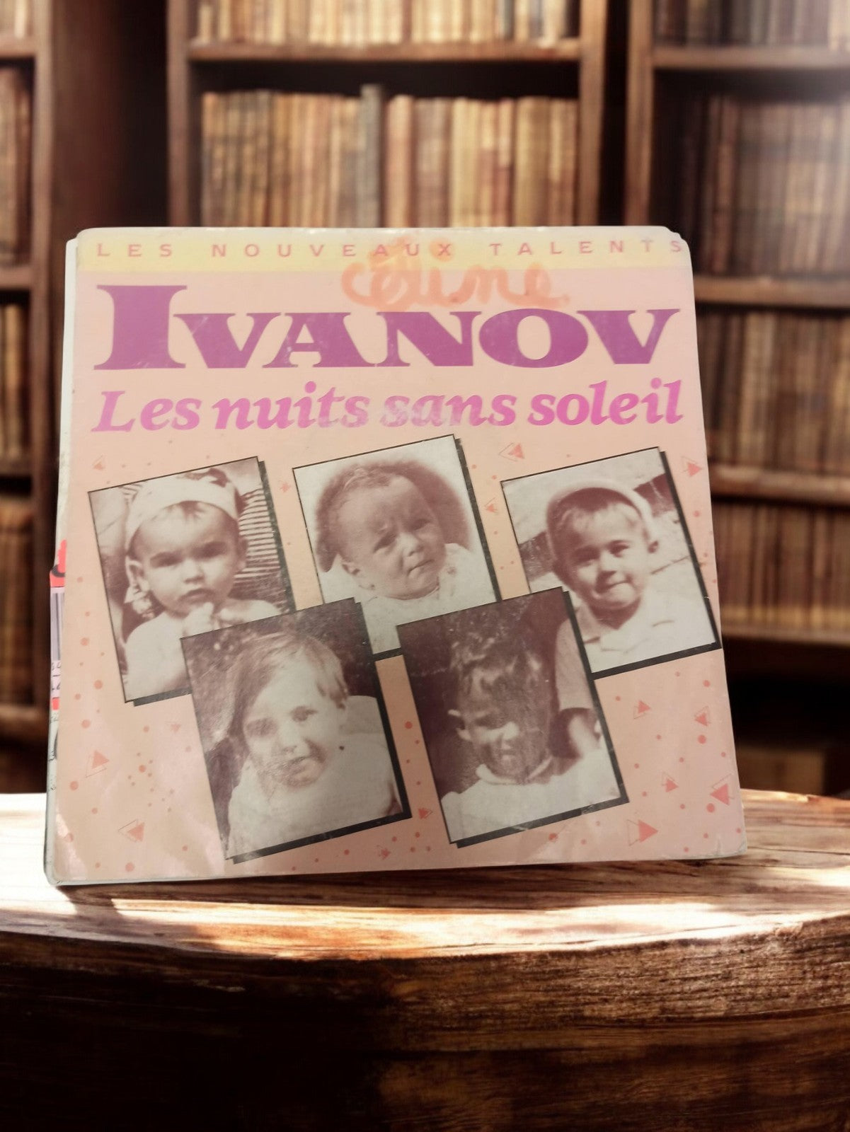 Vinyle 45 tours Ivanov Les nuits sans soleil vintage ancien disque rétro