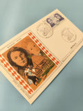Enveloppe FDC Monaco Schumann-Chopin, timbre illustré, oblitération premier jour