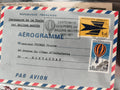 Aérogramme ancien Centenaire Poste ballons montés 1870-71 affranchissement Franc