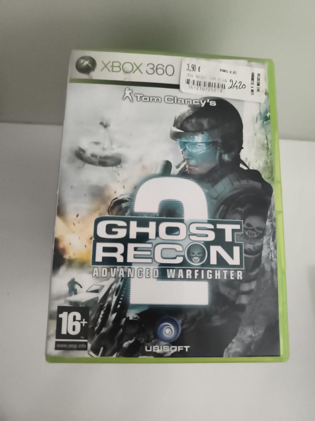 Jeu Xbox 360 Tom Clancy Ghost Recon 2 Advanced Warfighter Ubisoft