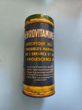 Petite boîte publicitaire métal vintage Névrotivamine ancien remède collection