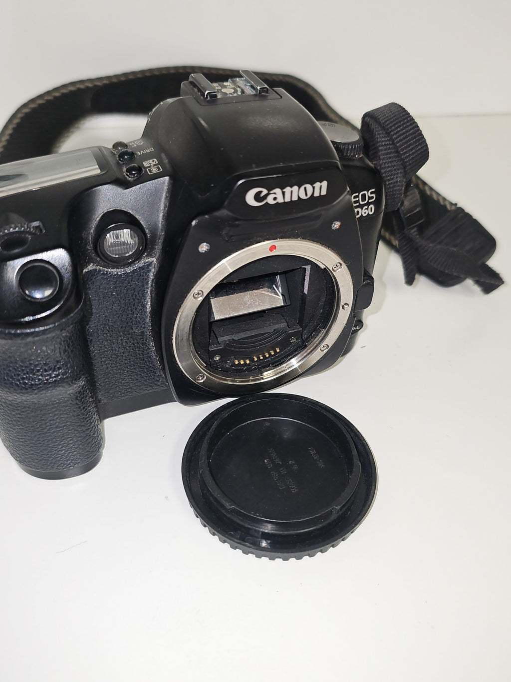 Appareil photo reflex Canon EOS D60 numérique 6MP, boîtier Canon d'occasion