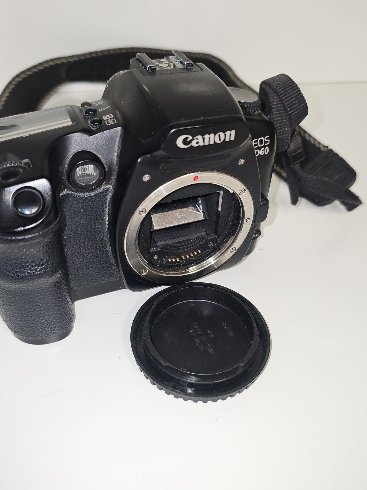 Appareil photo reflex Canon EOS D60 numérique 6MP, boîtier Canon d'occasion