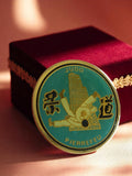 Pin's émaillé Judo Pierrefeu ancien rétro vert or, badge sport vintage