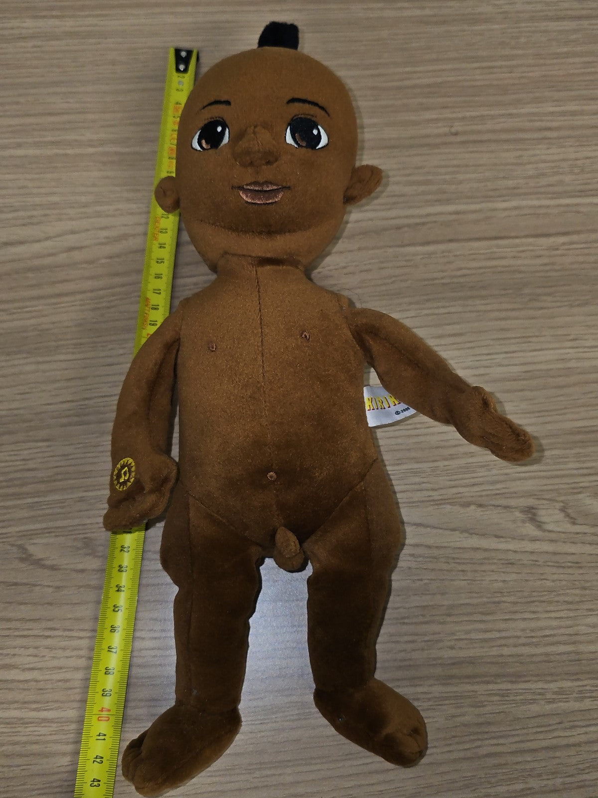 Kirikou peluche vintage 2005 ancien jouet rare collection, état bon, collector