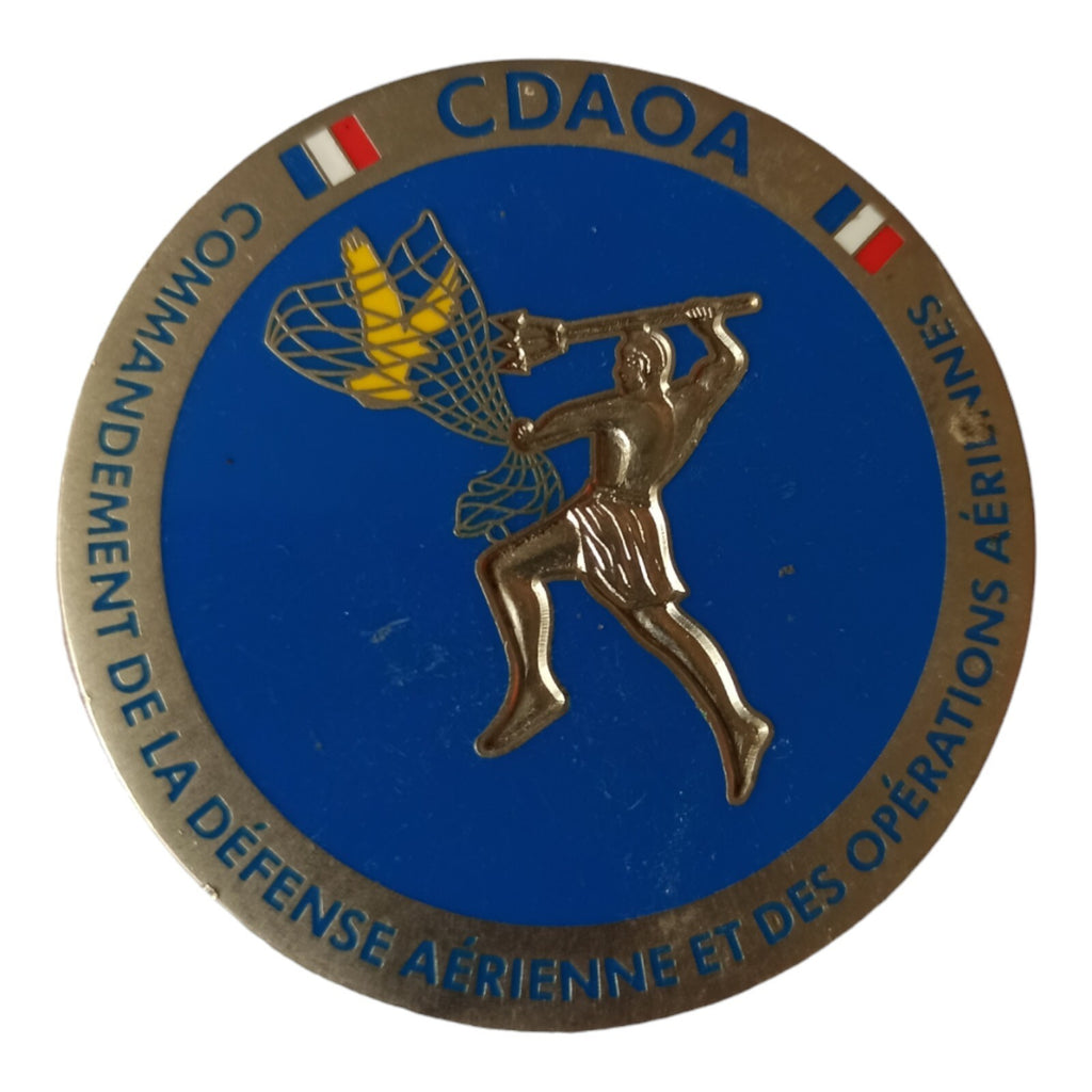 Médaille CDAOA Commandement Défense Aérienne insigne bleu armée