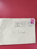 Enveloppe philatélie timbre 25c La Réunion cachet St-Denis 1974 pompier