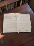 Lettre ancienne CETELEM années 60-70 crédit vintage rétro document papier