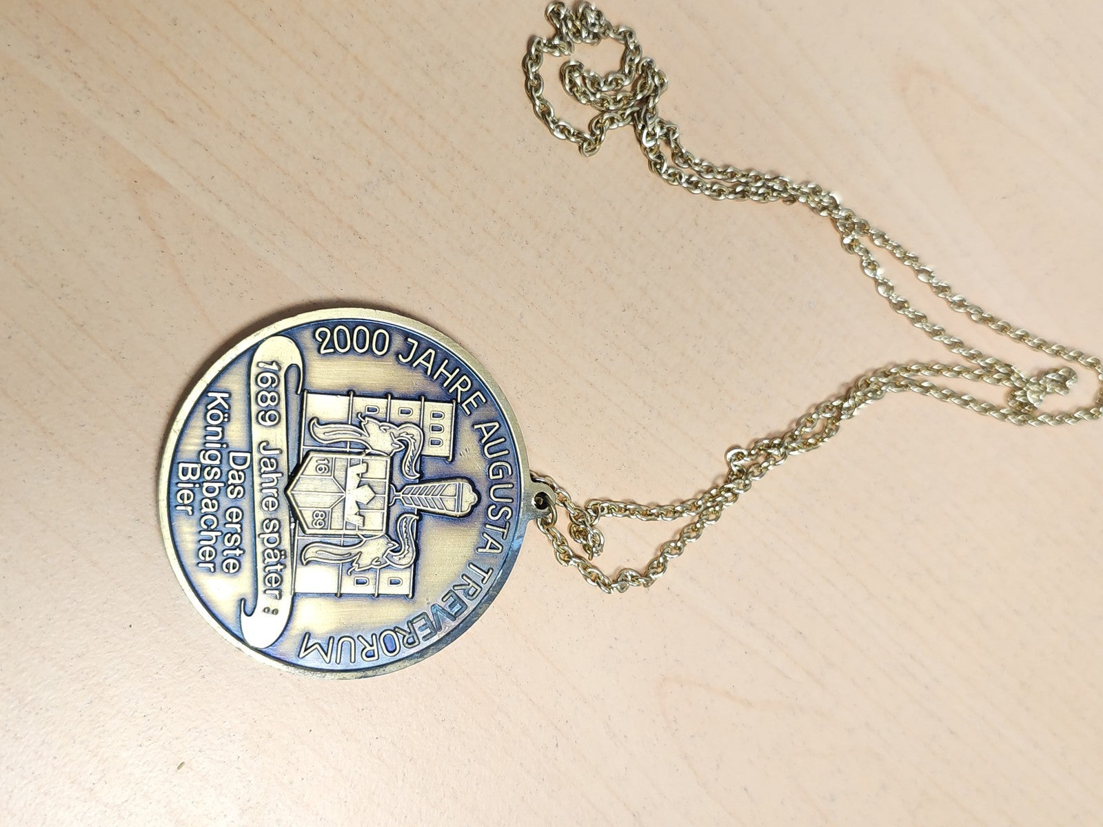 Médaille ancienne Trier 1984, ville la plus ancienne d?Allemagne, vintage collec