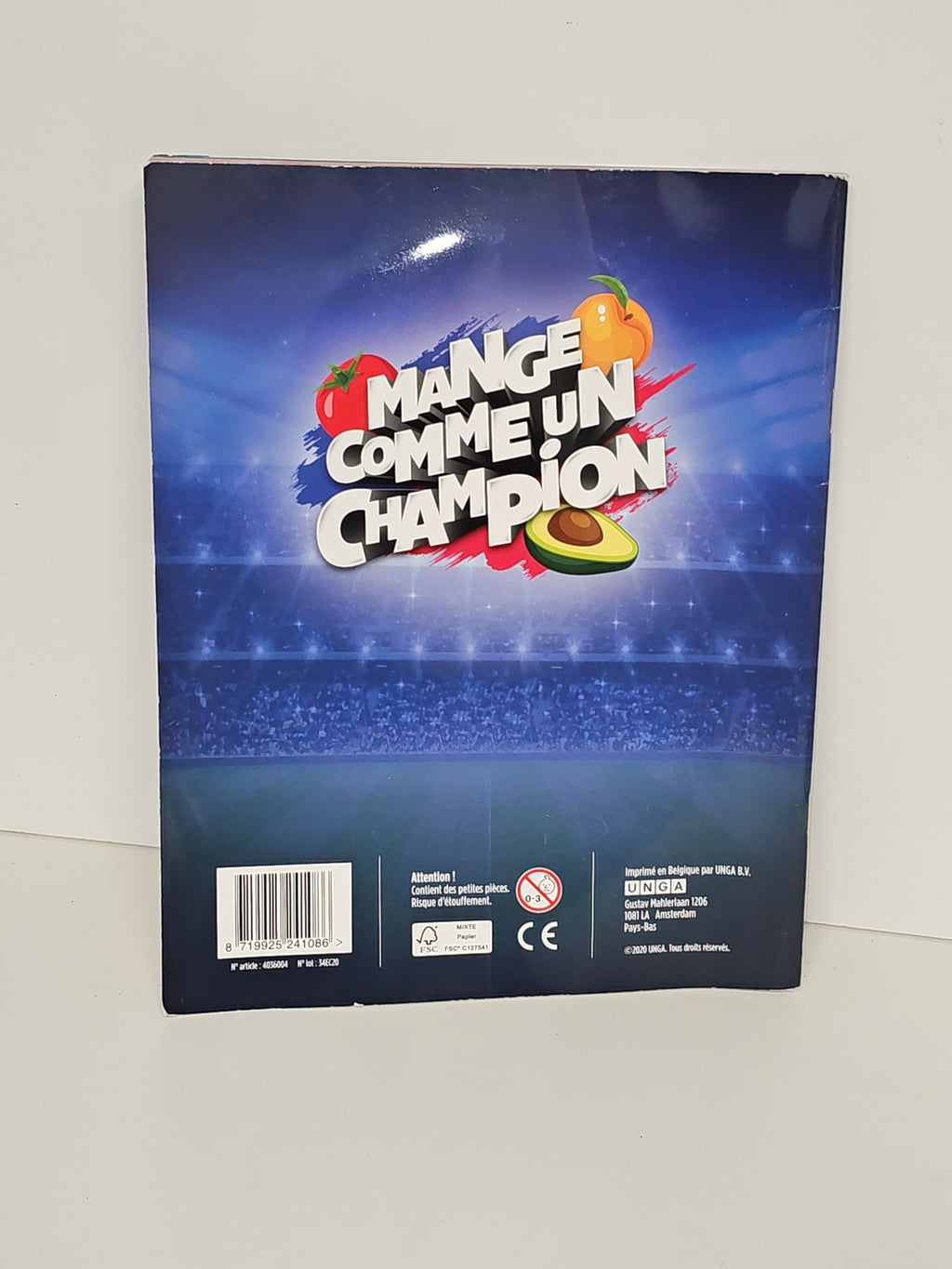 Album stickers vide football Mange Comme un Champion Carrefour officiel d'occasi