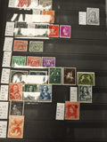 Timbres poste Pays-Bas NEDERLAND lot x20 couleurs diverses philatélie thématique