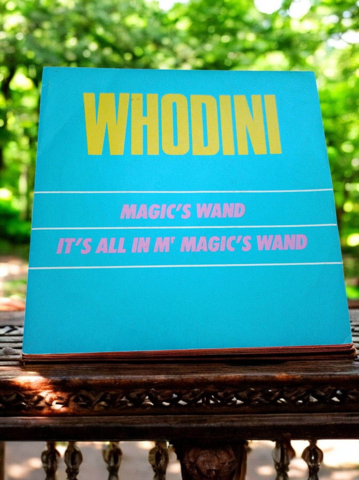 Vinyle 45 tours Whodini Magic’s Wand rare vintage hip-hop maxi single