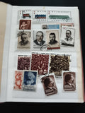 Lot timbres URSS et Bulgarie personnages trains arbres oblitérés