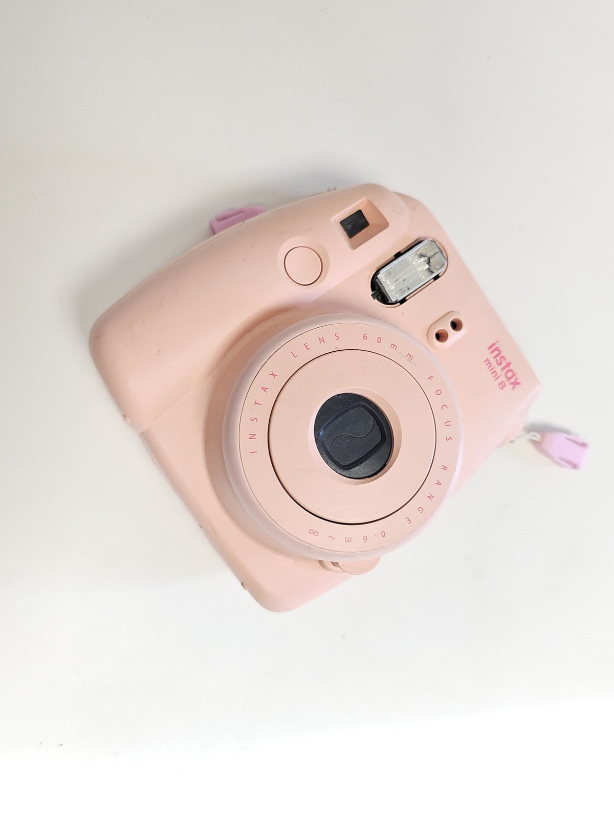 Fujifilm Instax Mini 8 rose non fonctionnel pour pièces détachées appareil photo