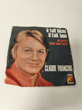 Vinyle 45 tours rétro Claude François ancien disque vintage collection musique