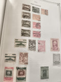 Timbres anciens Pérou poste aérienne lot oblitérés philatélie vintage