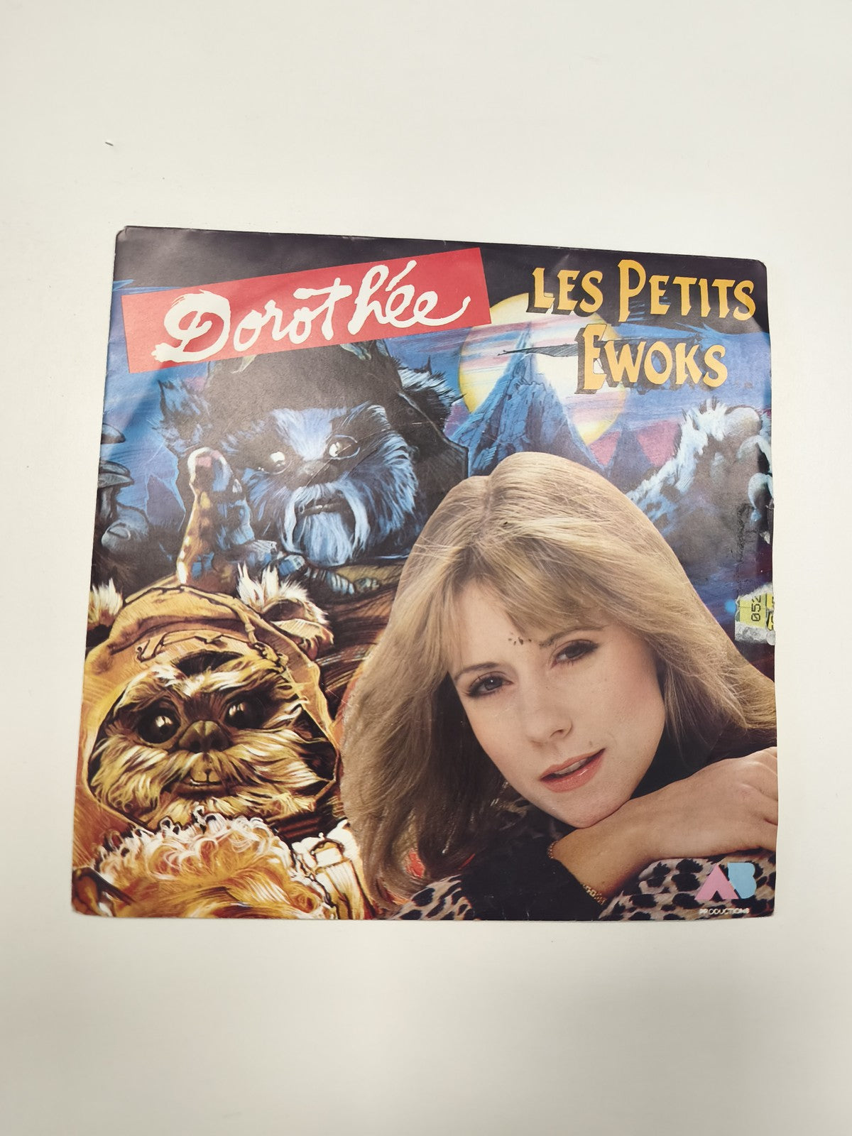 Vinyle 45 tours Dorothée Les petits Ewoks 1984 disque simple chanson enfant