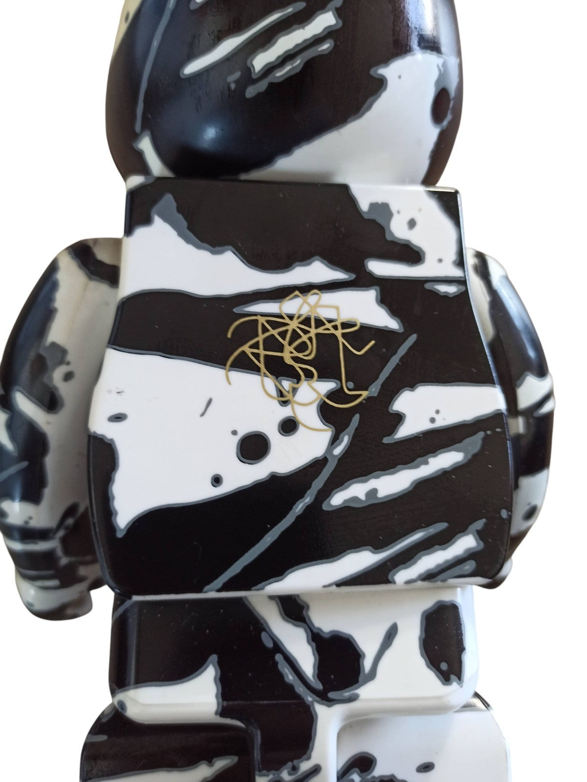 Bearbrick Tomokazu Matsuyama figurine art noir blanc ultra rare designer