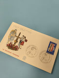 Enveloppe premier jour d?émission FDC Le Souvenir Français Lille 1977 timbre ble