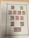 Timbres oblitérés Algérie Taxe années 1920-30 lot philatélie anciens