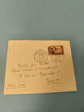Ancienne enveloppe philatélie Premier Jour Nice 1960 timbre commémoratif