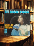 Disque vinyle 45 tours ancien Nicolas Peyrac rétro collection musique vintage