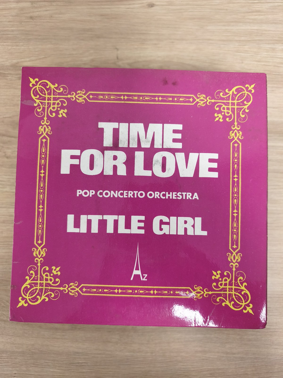 Vinyle 45T Pop Concerto Orchestra Time For Love Little Girl pochette rose