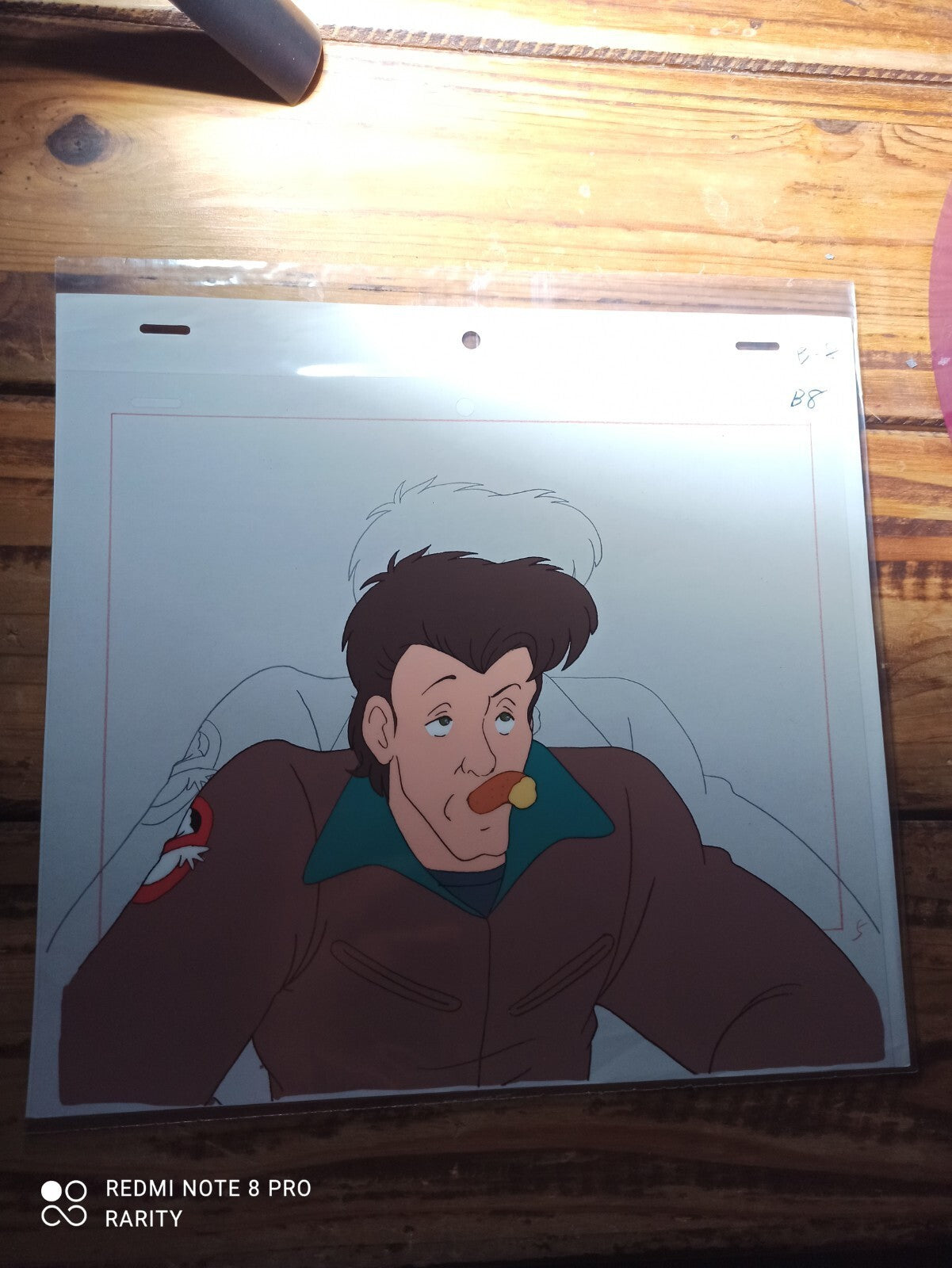 Celluloïd original Ghostbusters dessin animé vintage ? SOS Fantômes rare