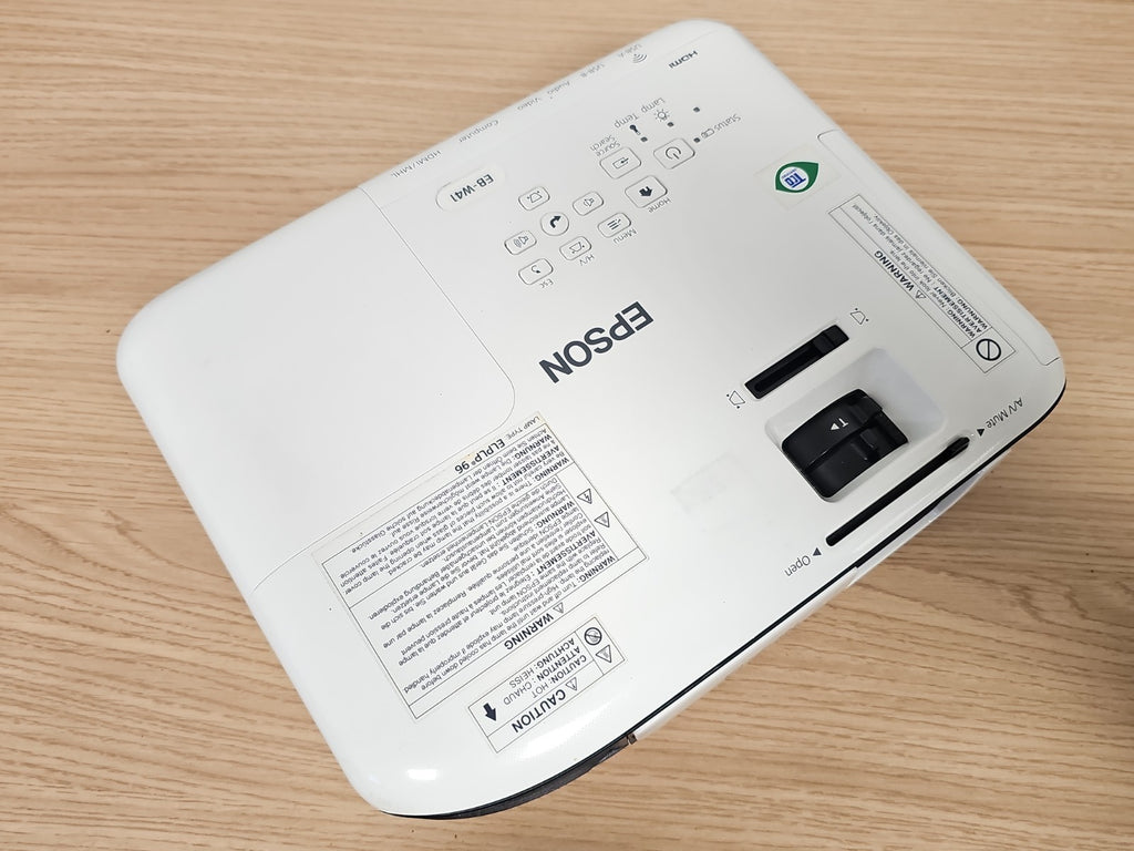 Projecteur EPSON 3LCD EB-W42 portable blanc, vidéoprojecteur HDMI