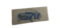 Plan original sur calque voiture Scalextric Dinky Toys dessin bleu