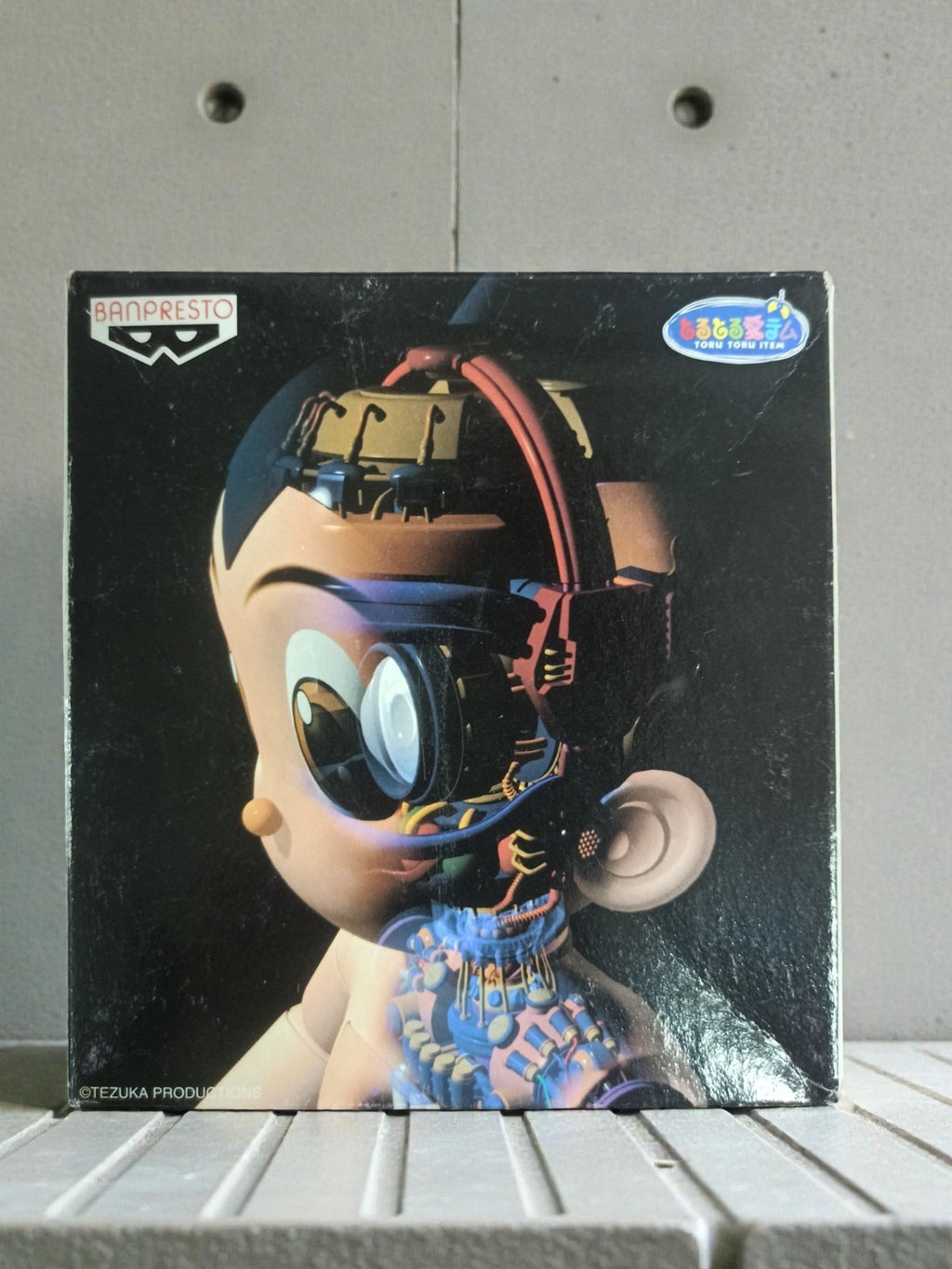 Ballon gonflable Astro Boy Banpresto 1998 boîte, Tetsuwan Atom, robot manga