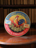 Étiquette fromagère vintage Petit Livarot Laiterie Vimoutiers Orne déco ancienne