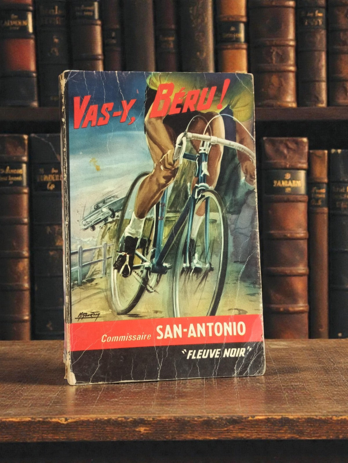 Livre de poche ancien San-Antonio Vas-y Béru Fleuve Noir polar vintage rétro