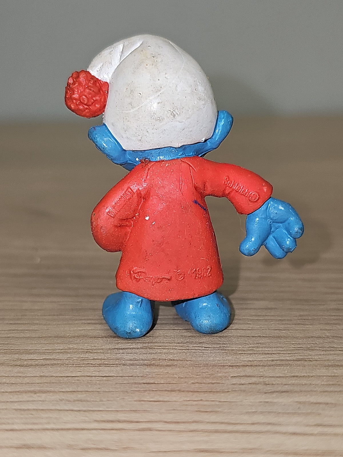 Jouet ancien figurine Schtroumpf rétro vintage, personnage bande dessinée collec