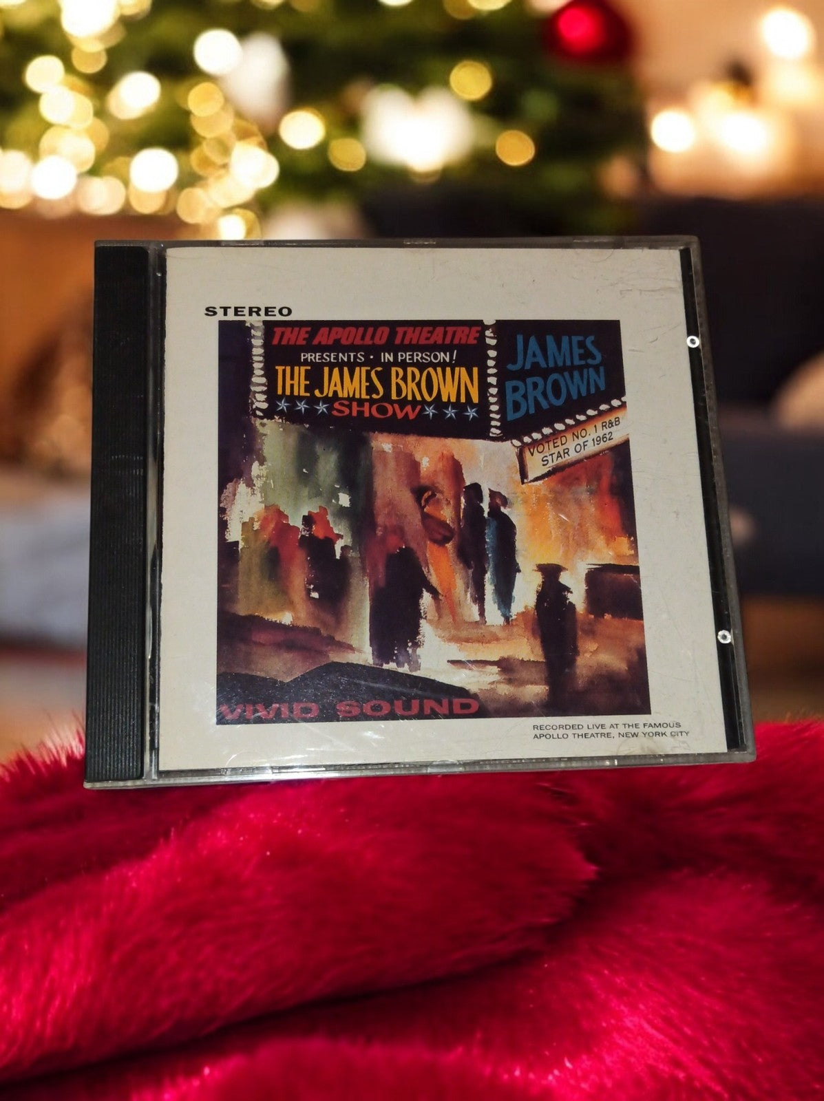 CD The James Brown Show Apollo Theatre vintage édition spéciale soul funk