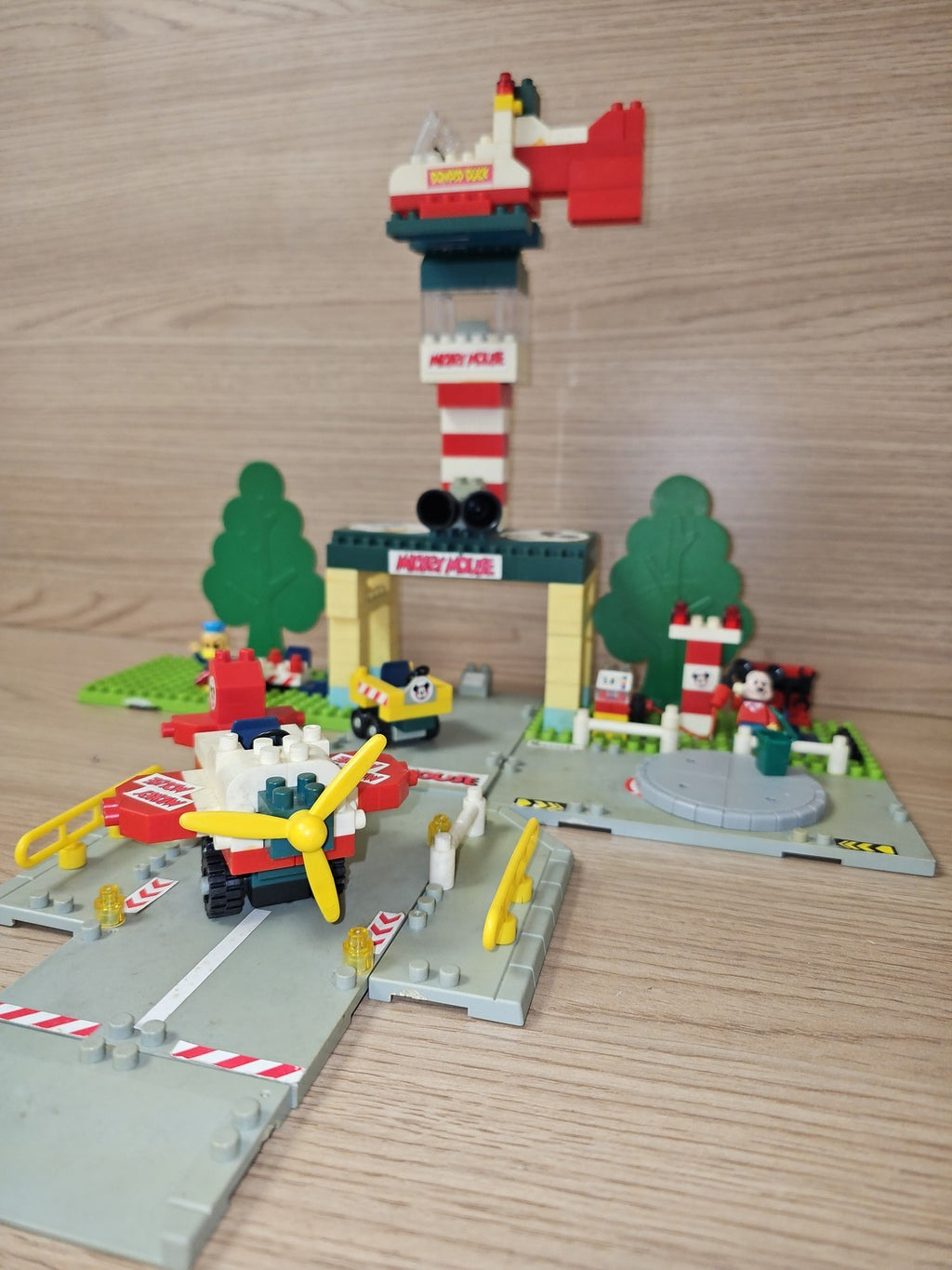 Jeu de construction ancien Disney Mickey années 1950 vintage rare collection