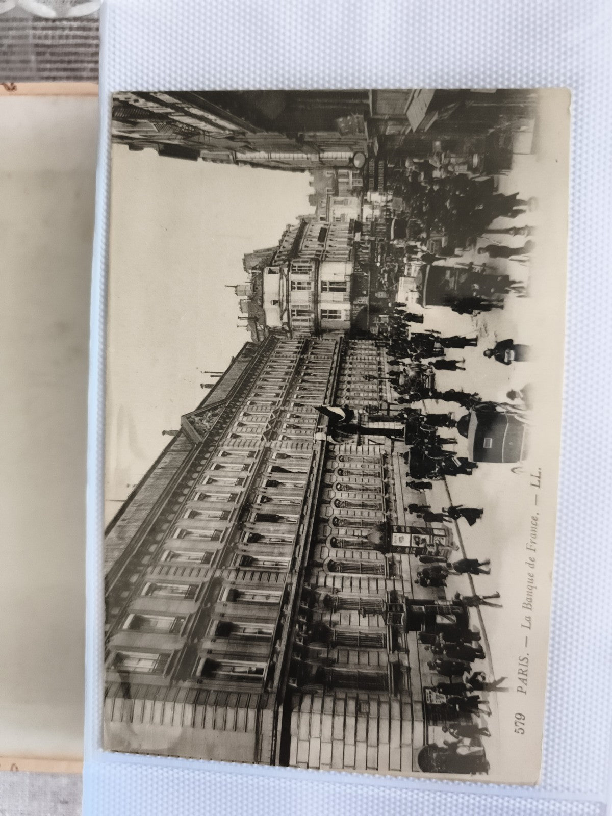 CPA Paris Banque de France carte postale photo ancienne LL