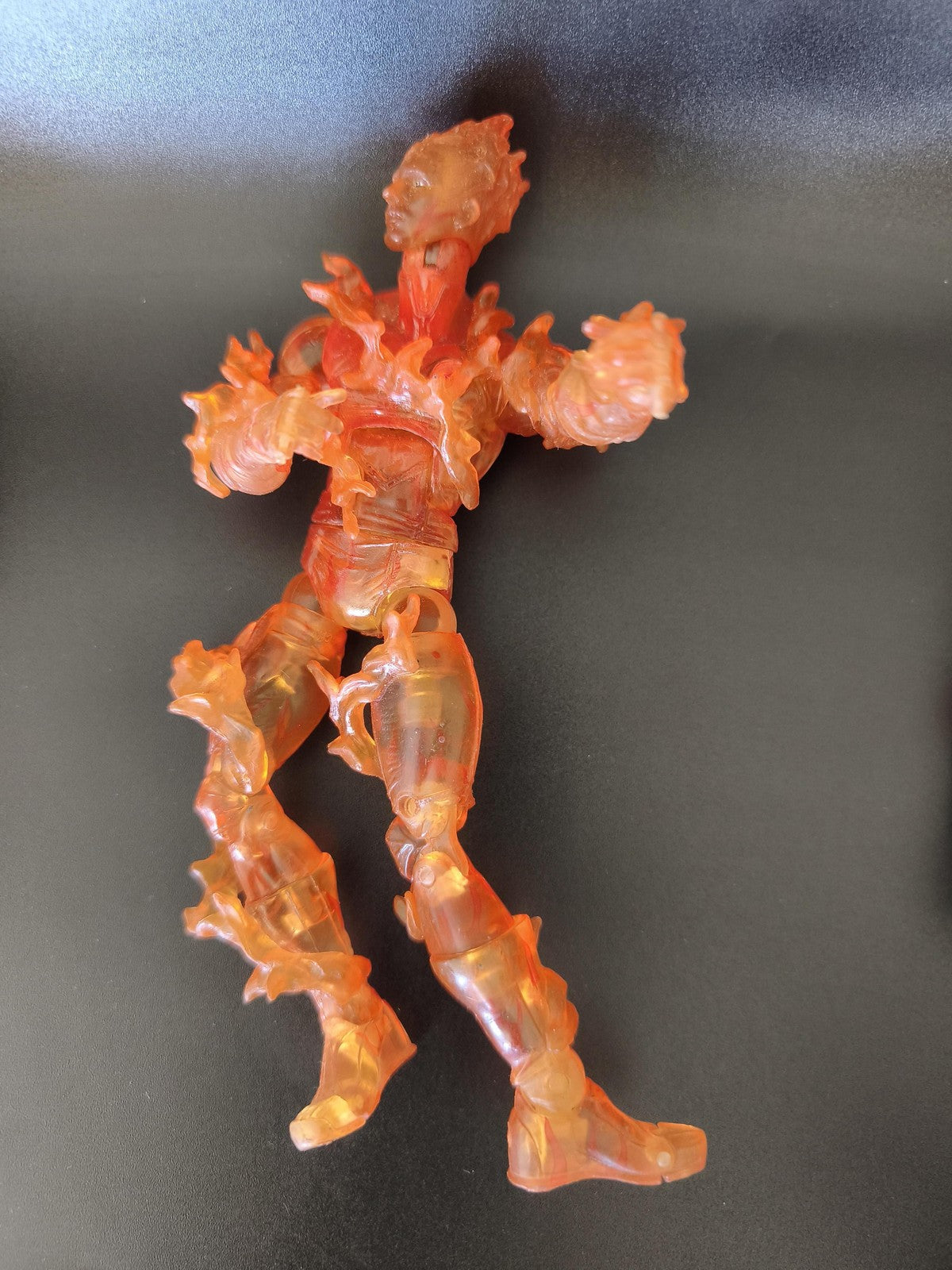 Figurine articulée Marvel Human Torch 30cm 2005 Fantastic Four super-héros
