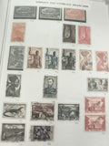 Timbres Afrique Équatoriale Française lot thèmes faune, portraits, paysages phil