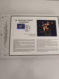 Feuillet CEF Le Marché Unique Européen 1992 Niki de Saint-Phalle philatélie