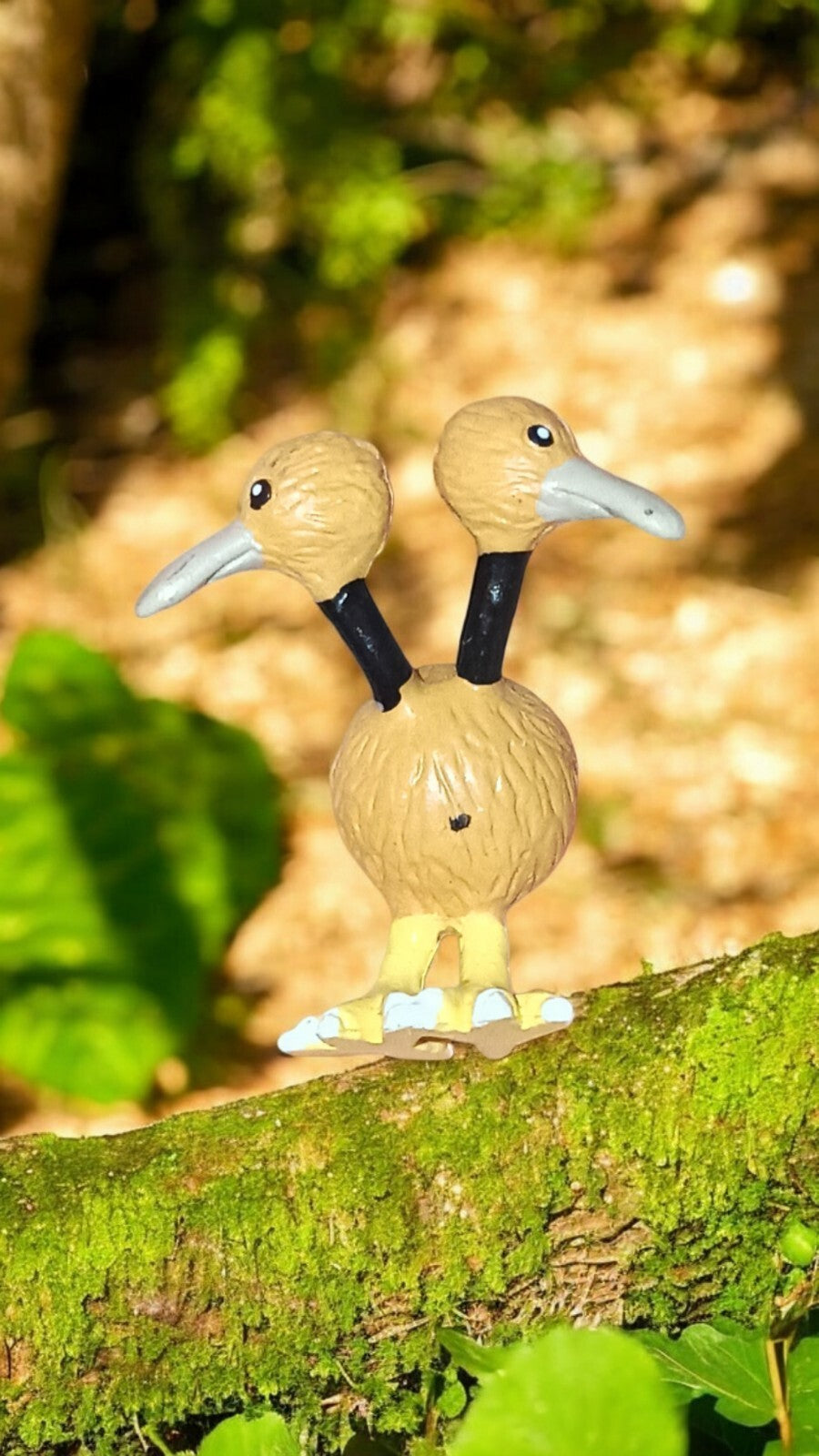 Figurine Pokémon Doduo 2005/2006 PVC marron double tête vintage R/LW