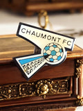Pin's vintage Chaumont FC football logo ancien badge émaillé club soccer