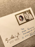 Lettre affranchie DDR Heinrich von Kleist 1777-1811, enveloppe illustrée philaté