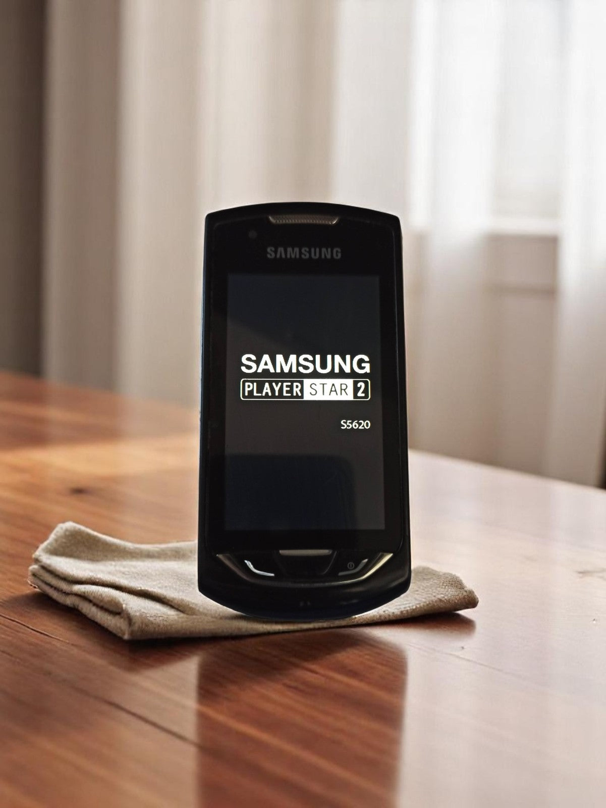 Téléphone portable Samsung fonctionnel - Modèle vintage sans chargeur