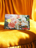 Carte téléphonique vintage Télécarte 50 QUELYD fleurs puce chip card