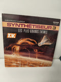 Vinyle 33 tours rétro Synthétiseur 3 ancien disque collector musique électroniqu