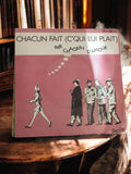 Vinyle 45 tours vintage Chagrin d'Amour disque ancien rétro collection années 80