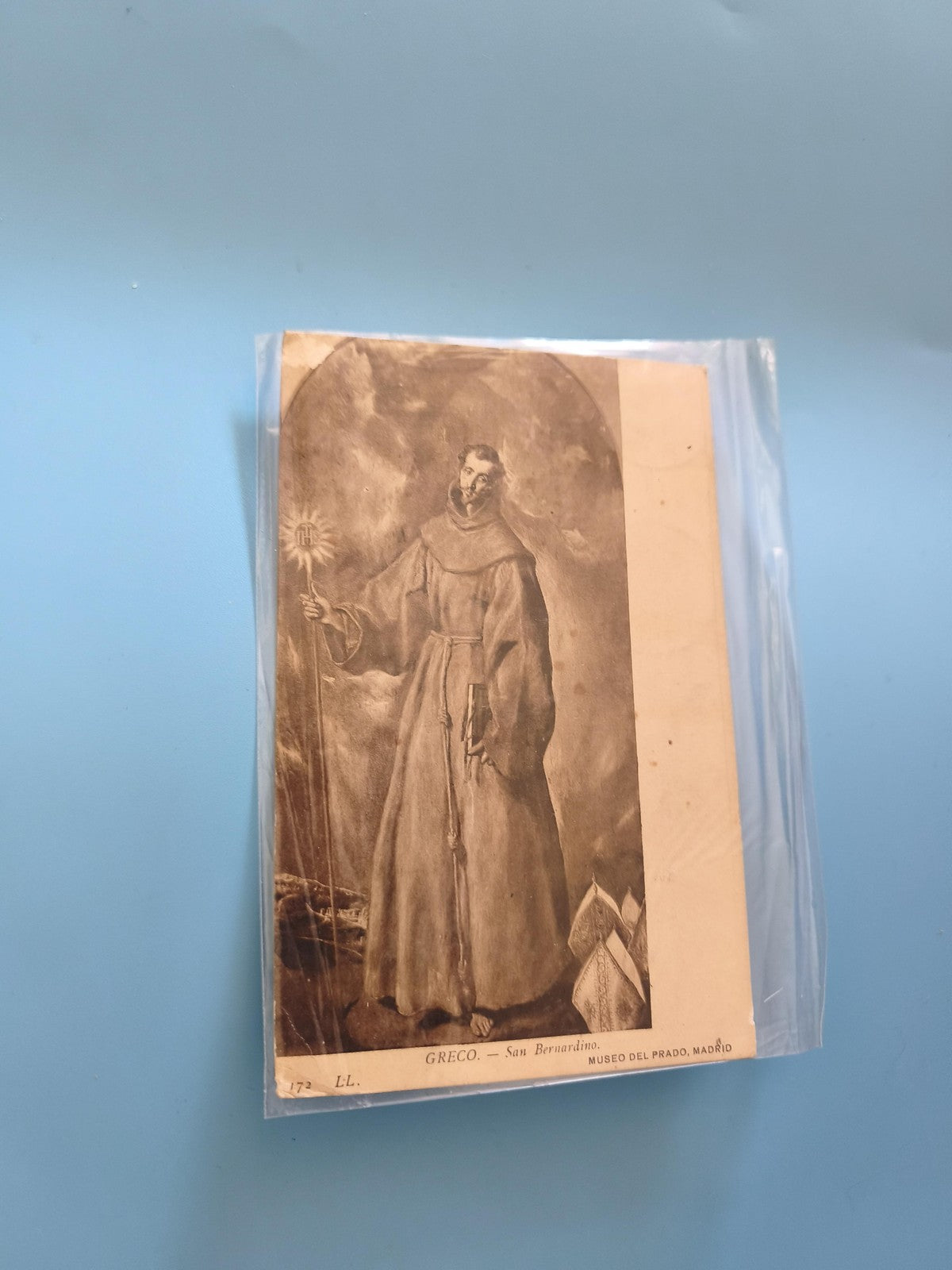 Carte postale vintage italienne ancienne timbre oblitéré époque coloniale rare