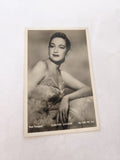 Carte postale vintage Dorothy Lamour ancienne photo rétro collection cinéma