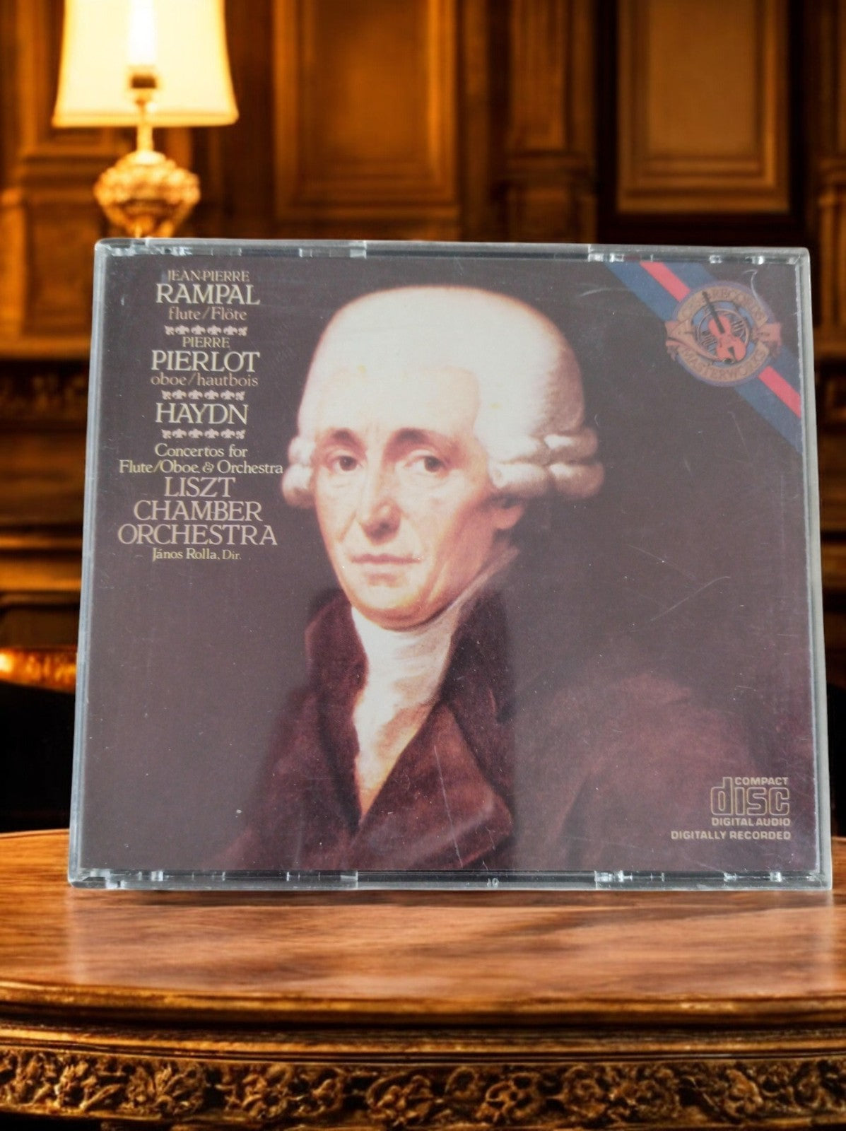 CD classique Haydn Rampal Pierlot Liszt Chamber Orchestra Flûte Hautbois